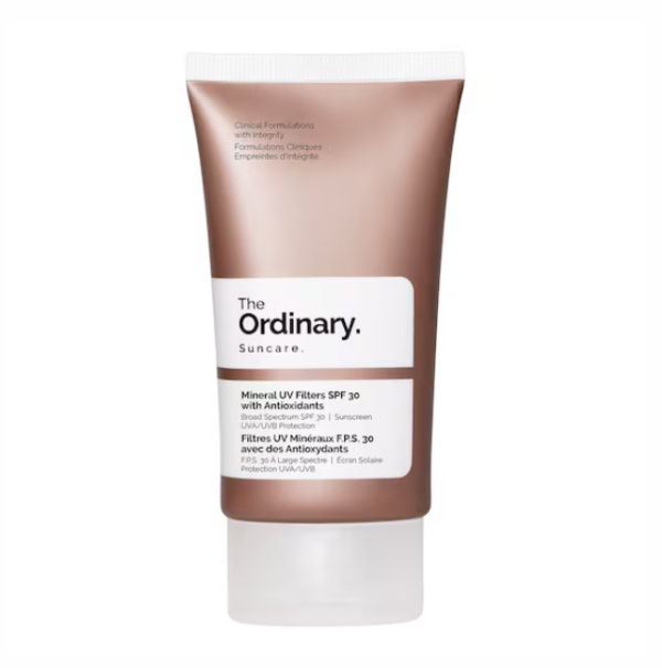 Mineral UV Filters SPF 30 with Antioxidants
